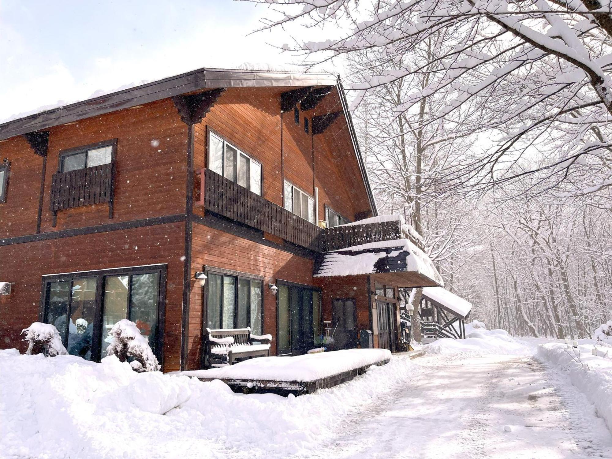 Log Cottage Epoch Hakuba Exterior foto