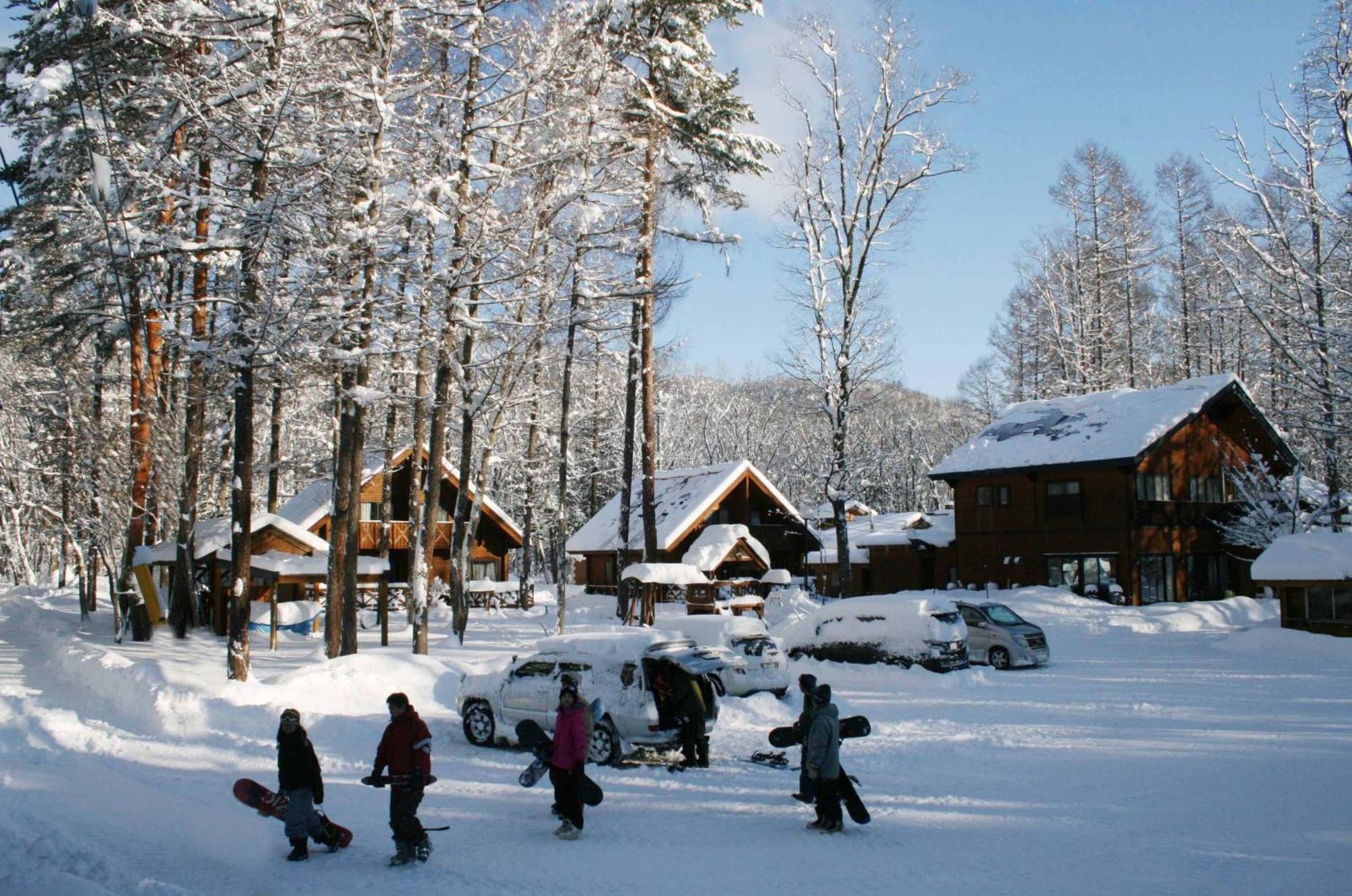 Log Cottage Epoch Hakuba Exterior foto